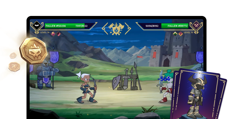 Olderfall, a multi-chain Web3 auto-battler